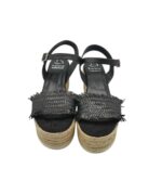 Sandale dama Kanna 39 , imitatie piele , negru - imagine 5