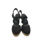 Sandale dama Graceland 39 , material textil , negru - imagine 5