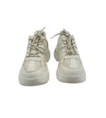 Adidasi dama Stradivarius 38 , imitatie piele , material textil , alb - imagine 5