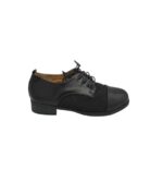 Pantofi dama 38 , imitatie piele , material textil , negru