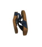Saboti dama Graceland 41 , material textil , bleumarin - imagine 4
