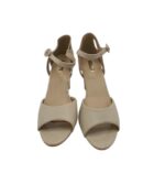 Pantofi dama Mei 40 , imitatie piele , bej - imagine 5