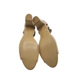 Pantofi dama Mei 40 , imitatie piele , bej - imagine 3