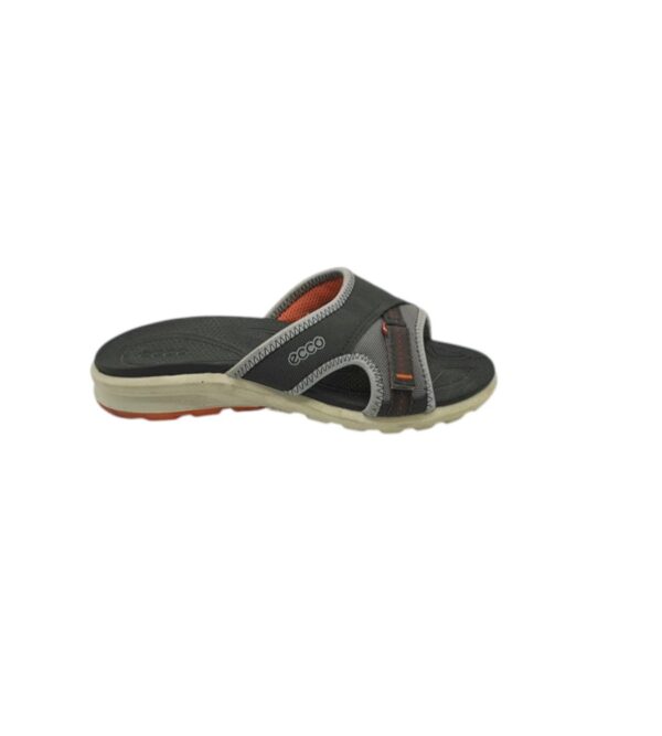 Saboti dama Ecco 35 , material textil , gri negru - imagine 1