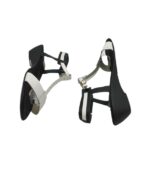 Sandale dama 39 , piele , negru alb - imagine 4