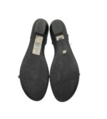 Sandale dama 39 , piele , negru alb - imagine 3