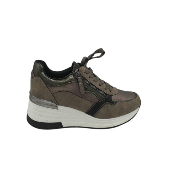 Adidasi dama Venice 41 , imitatie piele , maro - imagine 1