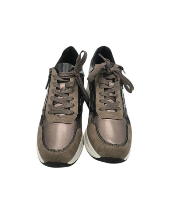 Adidasi dama Venice 41 , imitatie piele , maro - imagine 5