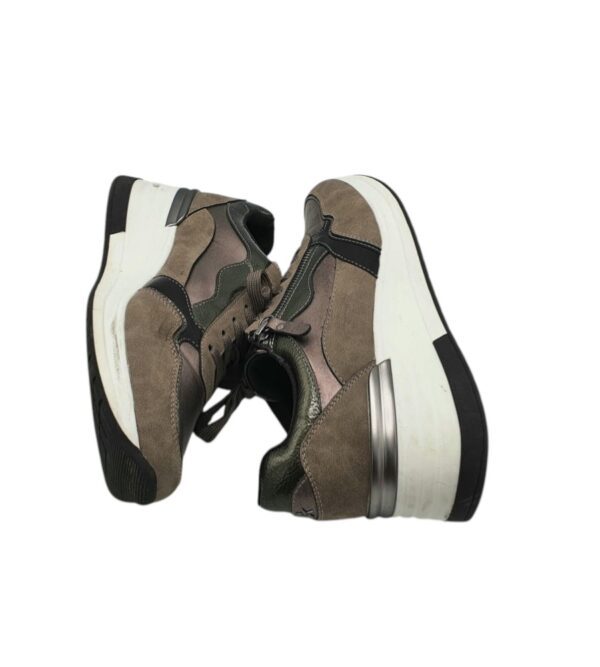 Adidasi dama Venice 41 , imitatie piele , maro - imagine 4