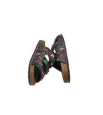 Saboti copii Wellness 29 , imitatie piele , negru roz - imagine 4