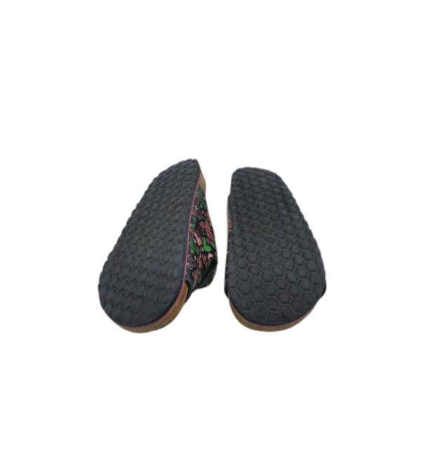 Saboti copii Wellness 29 , imitatie piele , negru roz - imagine 3