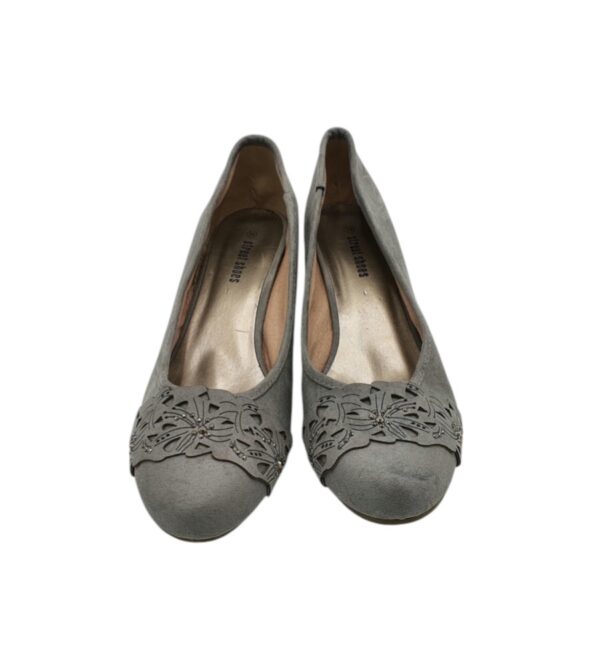 Pantofi dama Street 39 , material textil , gri - imagine 5