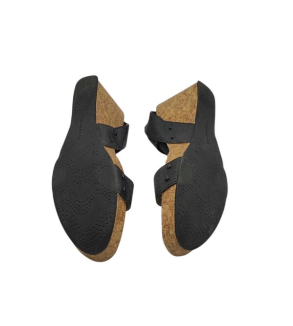 Sandale dama Tamaris 39 , material textil , negru - imagine 5