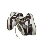 Adidasi dama 36 , imitatie piele , alb negru - imagine 4