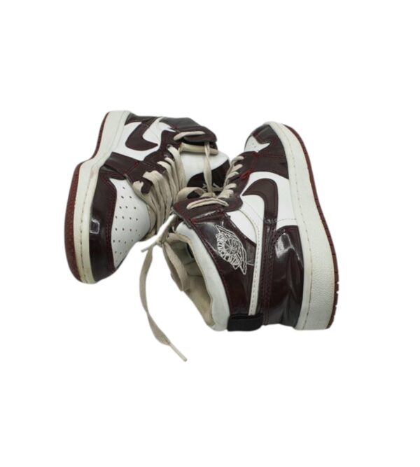 Adidasi dama 36 , imitatie piele , alb negru - imagine 4