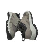 Adidasi barbati Adventuridge 43 , piele intoarsa , material textil , imitatie piele , gri - imagine 4