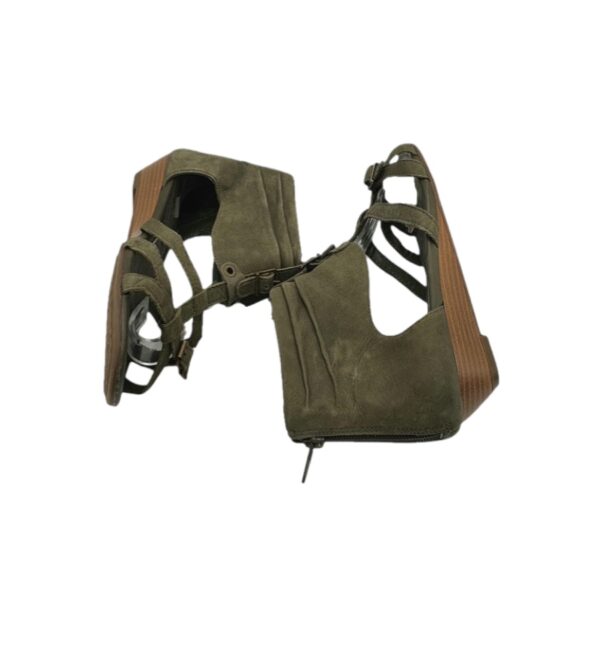 Sandale dama Clarks 39 , piele , gri - imagine 4