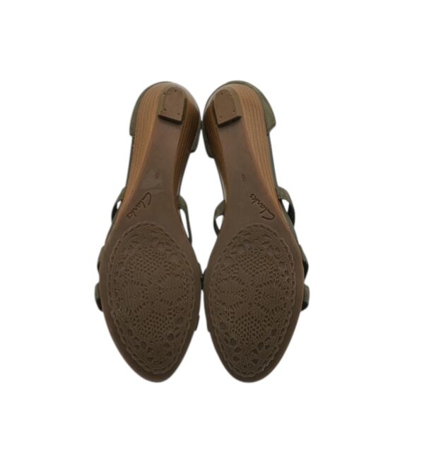 Sandale dama Clarks 39 , piele , gri - imagine 3