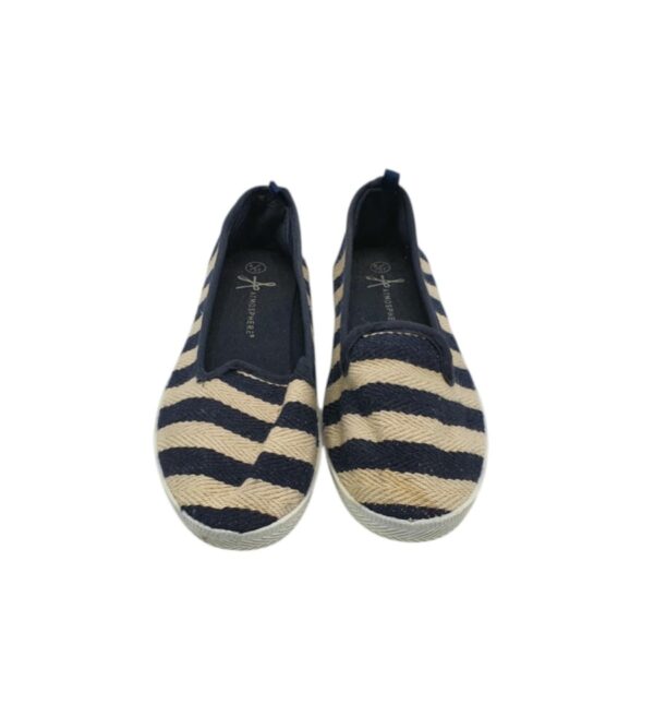 Espadrile dama Atmosphere 37 , material textil , bleumarin crem - imagine 5