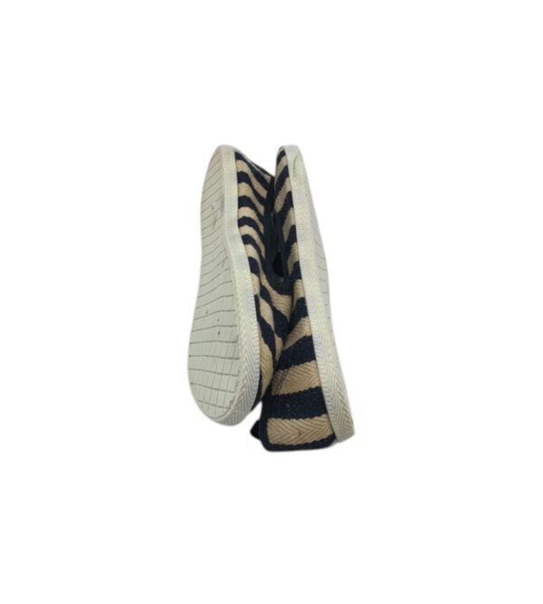 Espadrile dama Atmosphere 37 , material textil , bleumarin crem - imagine 4