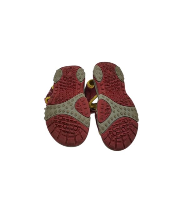 Sandale copii Impidimpi 24 , imitatie piele , mov galben - imagine 3