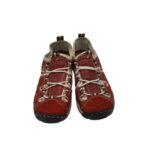 Adidasi dama Rieker 38 , imitatie piele , piele intoarsa , visiniu - imagine 5