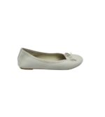 Balerini dama BPC 36 , imitatie piele , alb