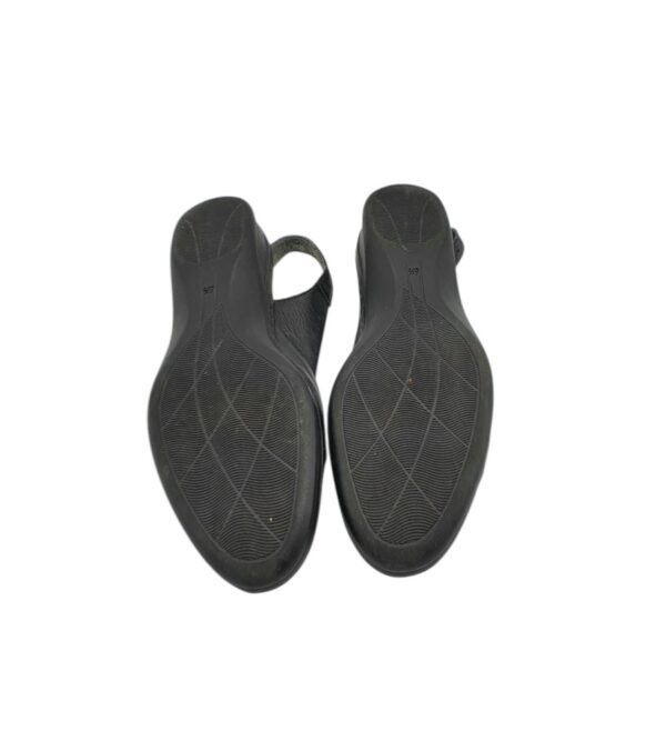 Sandale dama Jenny 40 , piele , negru - imagine 3