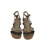 Sandale dama Vista 38 , imitatie piele , maro - imagine 5