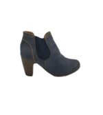 Botine dama s'Oliver 38 , piele , imitatie piele , bleumarin