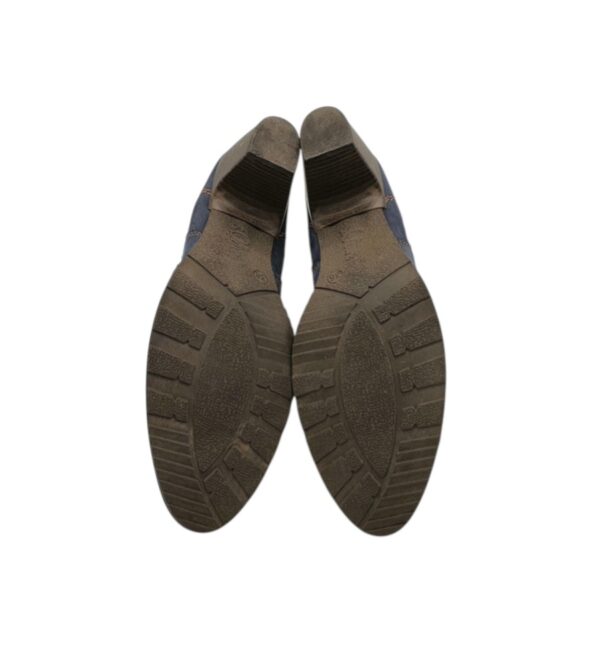 Botine dama s'Oliver 38 , piele , imitatie piele , bleumarin - imagine 3
