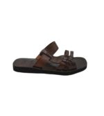 Saboti barbati 42 , piele , imitatie piele , maro