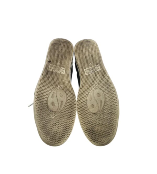 Tenisi barbati Dockers 39 , imitatie piele , negru - imagine 3