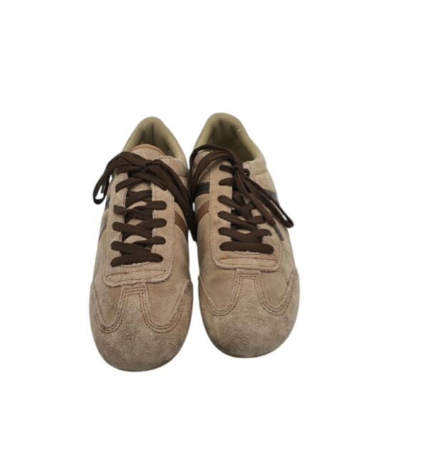 Adidasi unisex Young Spirit 39 , piele intoarsa , maro - imagine 5