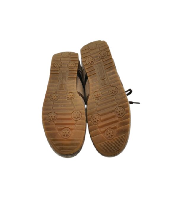 Adidasi unisex Young Spirit 39 , piele intoarsa , maro - imagine 3
