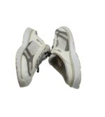 Saboti dama Bagatt 39 , imitatie piele , material textil , alb gri - imagine 4