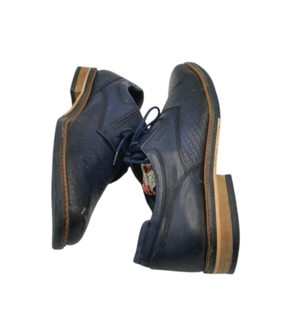 Pantofi barbati Manitu 42 , piele , bleumarin - imagine 4