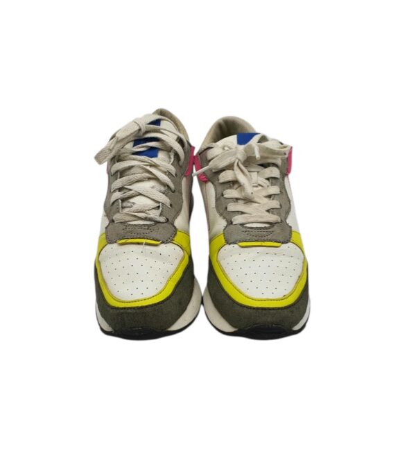 Adidasi dama Next 40 , imitatie piele , alb gri - imagine 5