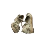 Sandale copii Graceland 34 , material textil , alb gri - imagine 4