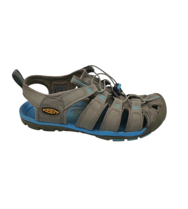 Sandale barbati Keen 40 , material textil , gri albastru - imagine 1