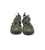 Sandale barbati Keen 40 , material textil , gri albastru - imagine 5