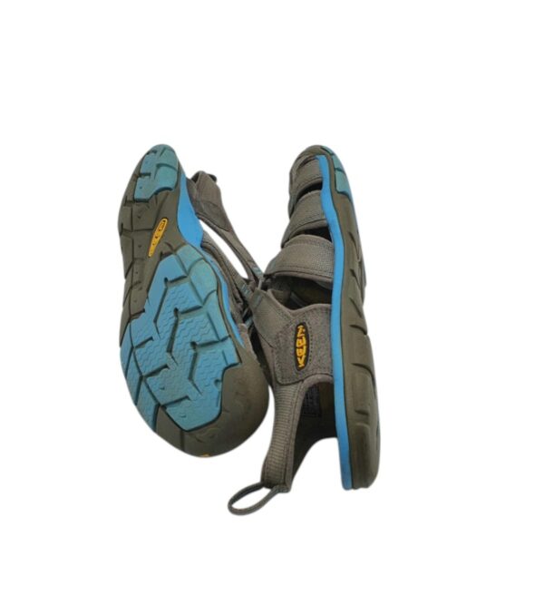 Sandale barbati Keen 40 , material textil , gri albastru - imagine 4