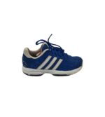 Adidasi copii Adidas 33 , imitatie piele , albastru alb