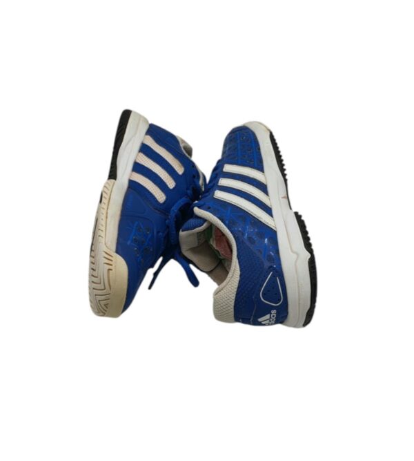 Adidasi copii Adidas 33 , imitatie piele , albastru alb - imagine 4