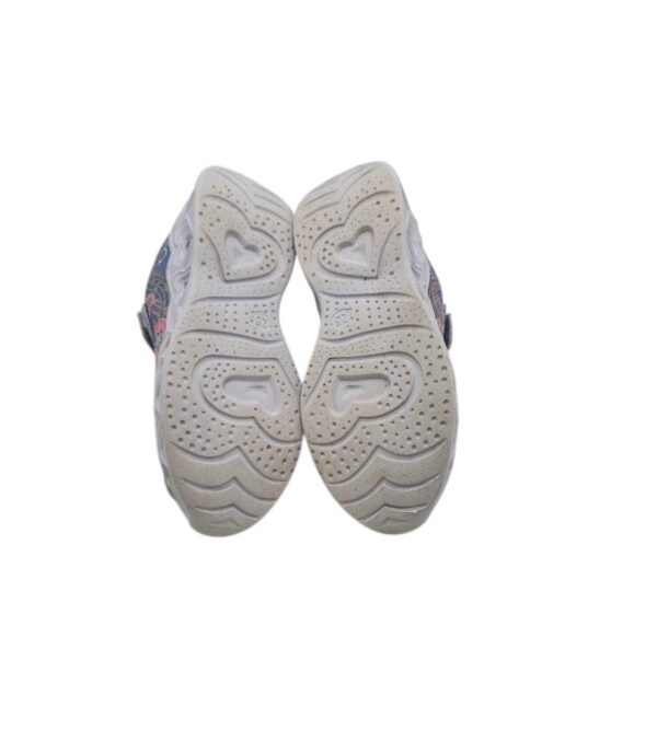 Adidasi copii 25 , material textil , imitatie piele , gri roz - imagine 3