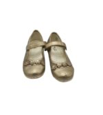 Sandale copii Cupcake 28 , imitatie piele , auriu - imagine 5