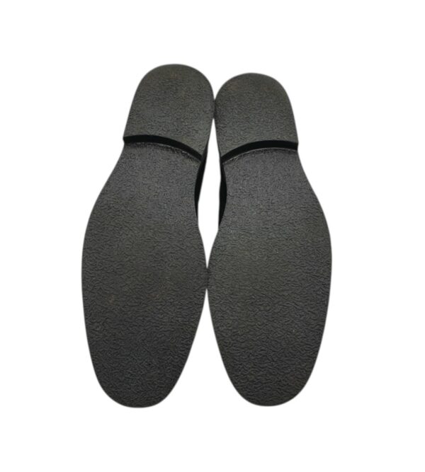 Ghete barbati Zign 38 , piele intoarsa , material textil , negru - imagine 3