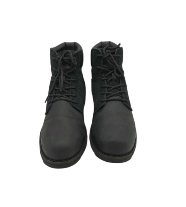 Ghete barbati Levi's 42 , piele , piele intoarsa , negru - imagine 5