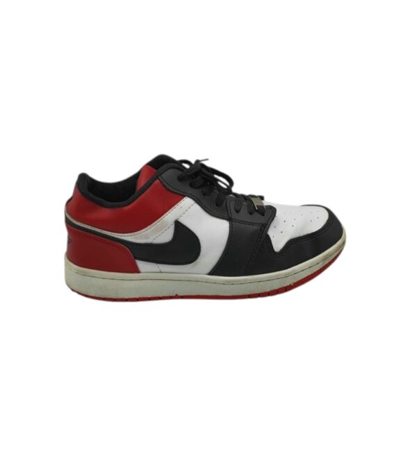 Adidasi barbati 44 , imitatie piele , negru alb rosu - imagine 1