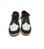 Adidasi barbati 44 , imitatie piele , negru alb rosu - imagine 5